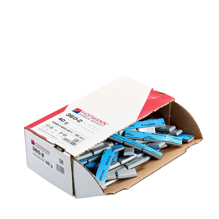 Adhesive Wheel Weight - HPW Type 360 - 40g - Box of 50