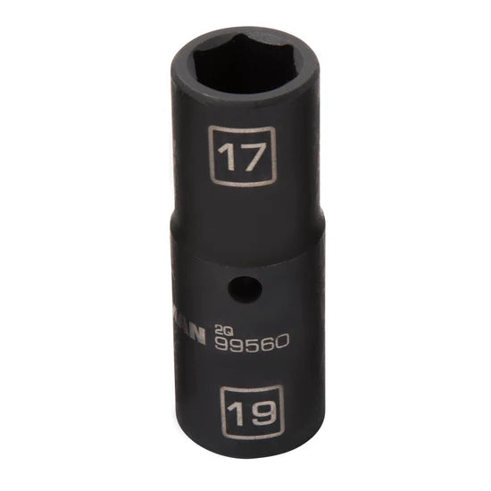 1/2" Dr. x 17mm x 19mm Impact Flip Socket