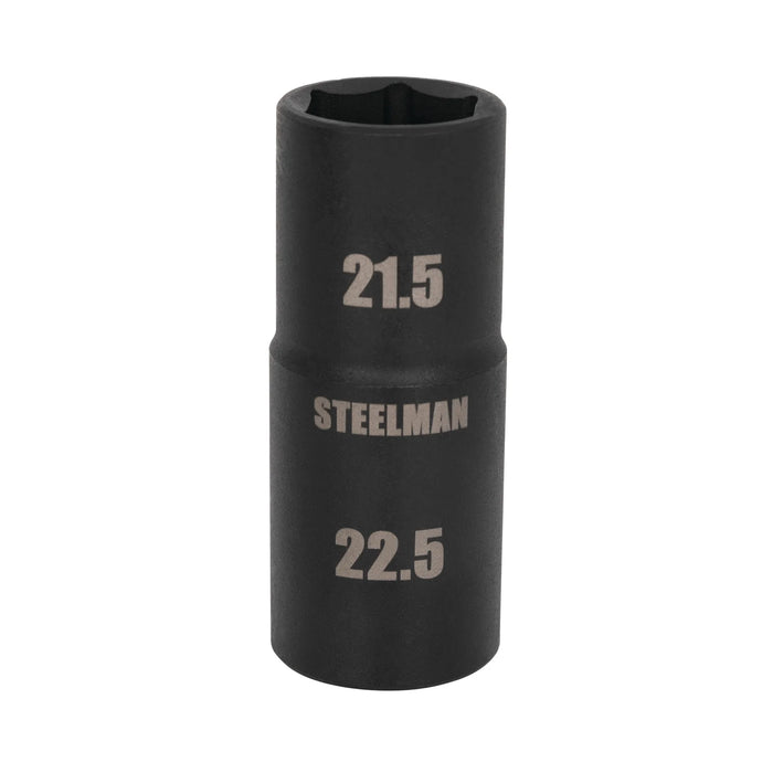 1/2" Drive - 21.5mm X 22.5mm Deep Flip Socket