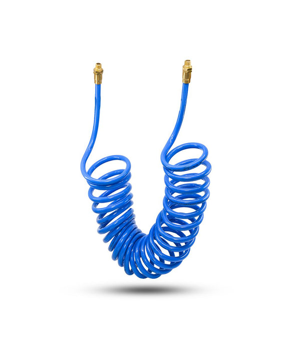 Avagard Air Hose - 3/8" x 25" - 1/4" MPT - Coiled Poly Air Hose