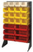 Louvered Rack for Bins - 36" x 66"