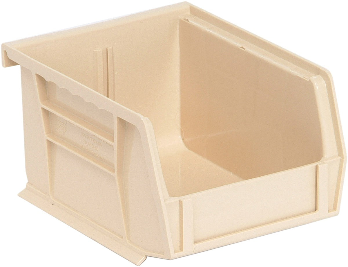 Stack + Hang Bins - 3.375in x 4.125in x 3in - Ivory - 24 Case