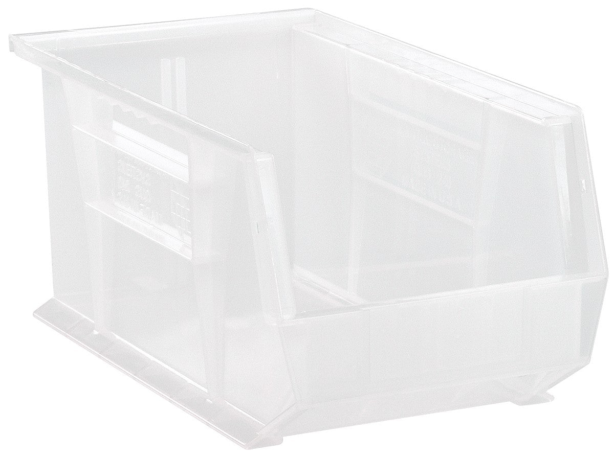 Stack + Hang Bins - 14.75in x 8.25in x 7in - Clear - 12 Case