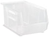 Stack + Hang Bins - 14.75in x 8.25in x 7in - Clear - Each