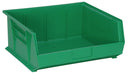 Stack + Hang Bins - 14.75in x 16.5in x 7in - Green - 6 Case