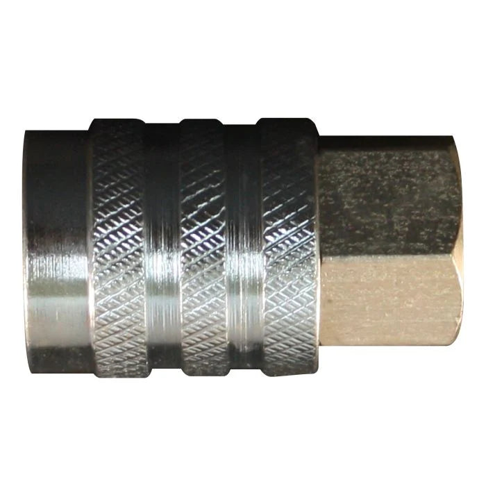 Air Coupler Fitting - Kwik Grip Safety Chuck - 1/4" FNPT - Closed