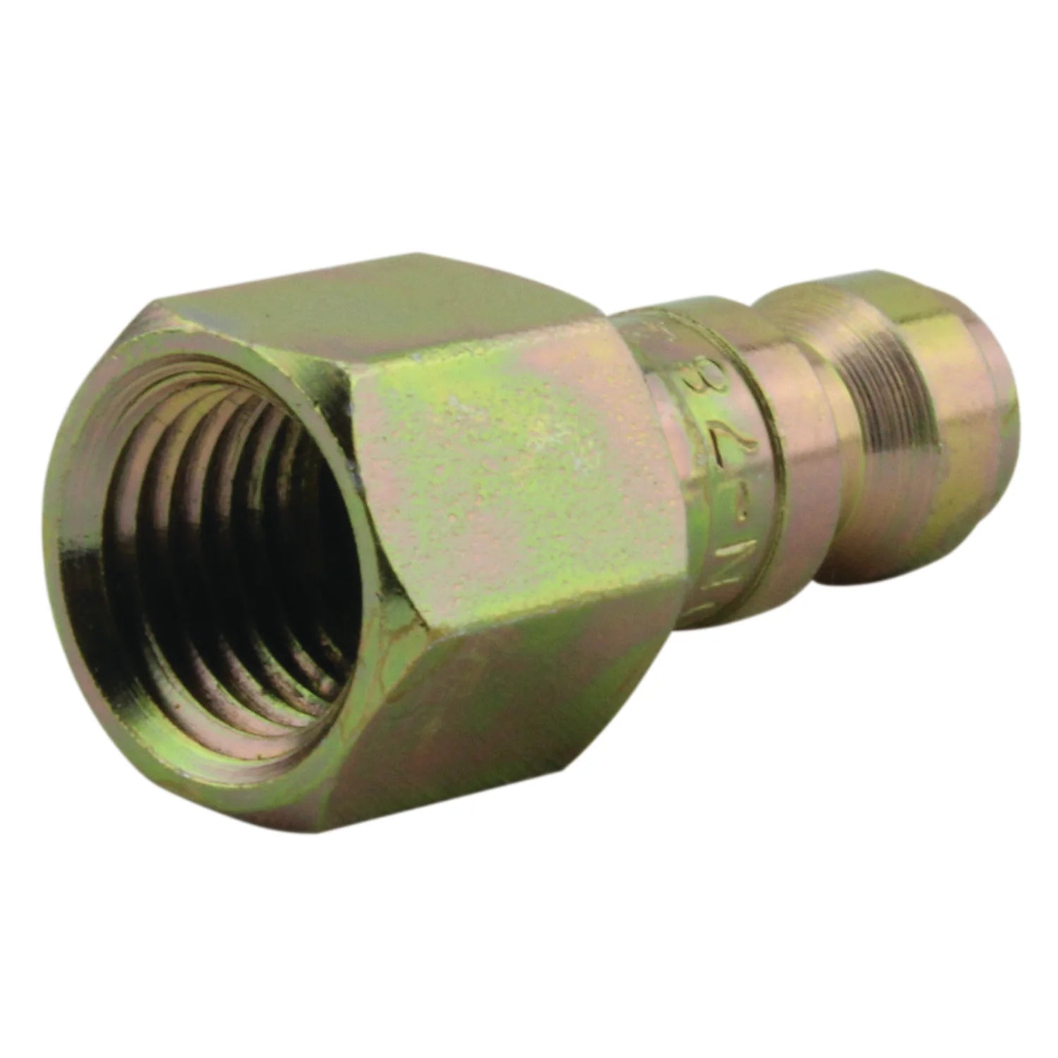 Air Plug Fitting - T-Style, 1/4" FNPT