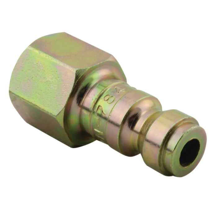 Air Plug Fitting - T-Style, 1/4" FNPT