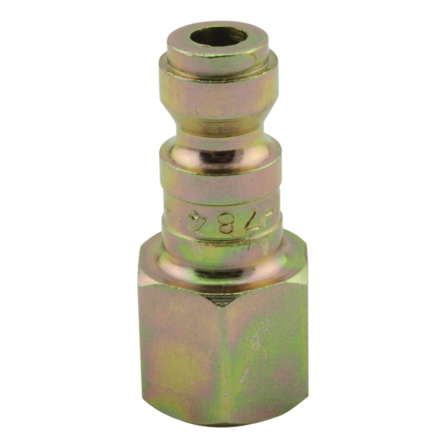 Air Plug Fitting - T-Style, 1/4" FNPT