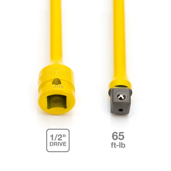 Steelman 1/2-Inch Drive Yellow 65 ft-lb Torque Extension