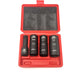 4 Pcs 1/2in. Drive Flip Socket Set With 3” Extension