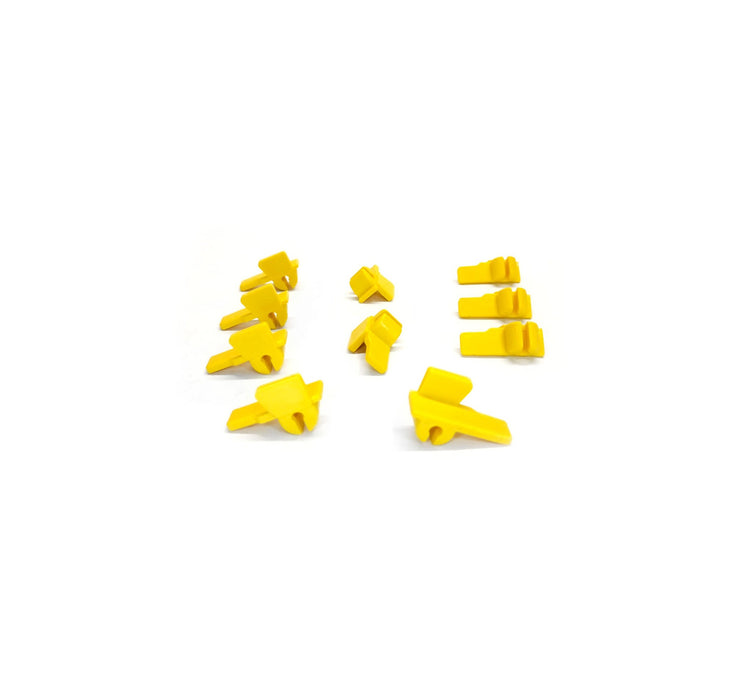 Slotted Yellow Plastic Inserts for Hofmann, John Bean and Snap On 10PK
