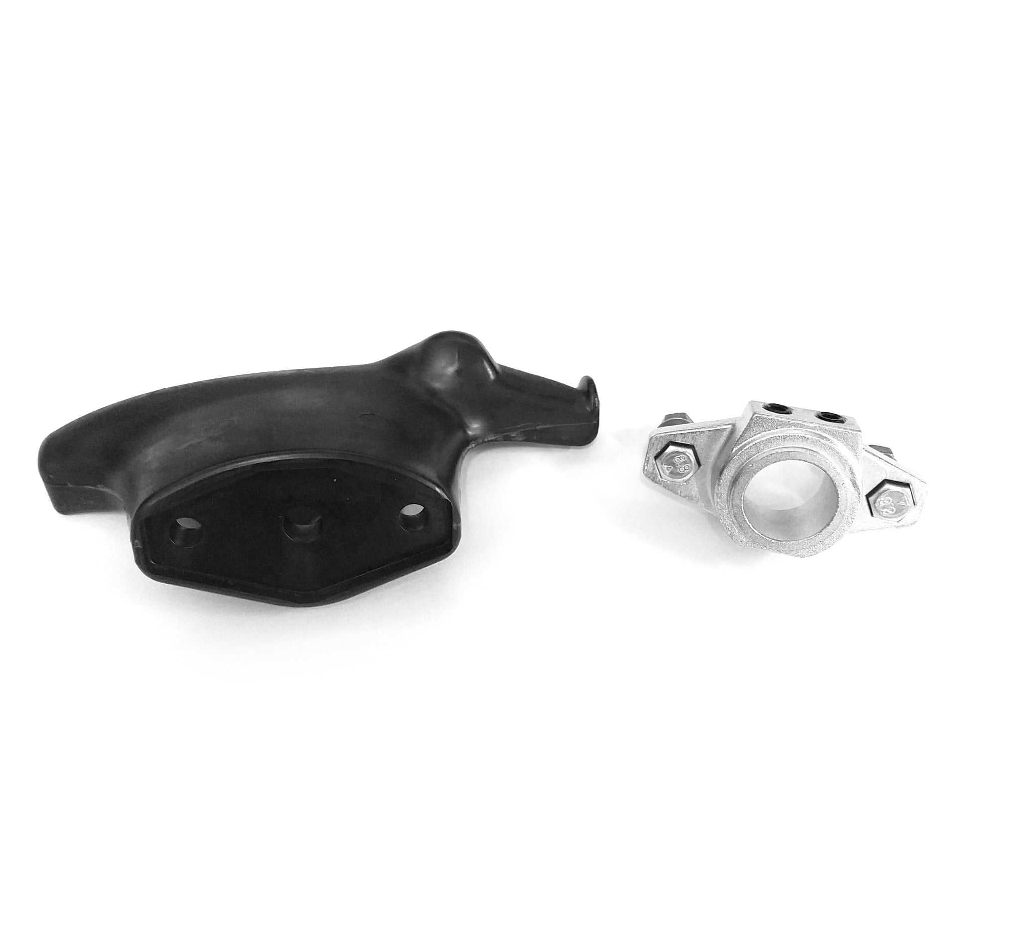 Corghi Nylon M/D Head Kit with Round Hole (Black) and Mounting Bracket