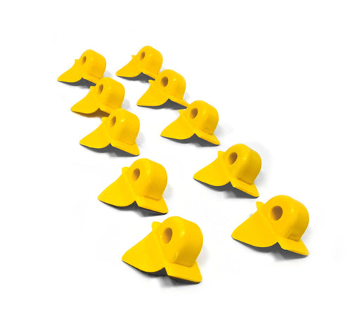 Yellow Corghi/Coats Metal Head Inserts   10PK 8 11100106, 100106