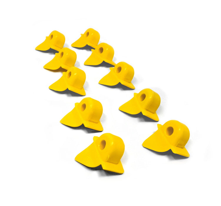 Yellow Corghi/Coats Metal Head Inserts   10PK 8 11100106, 100106