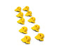 Yellow Corghi/Coats Metal Head Inserts   10PK 8 11100106, 100106