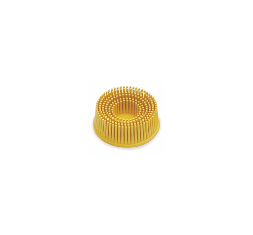 2" Bristle Disc Yellow, 80 Grit 10 PK