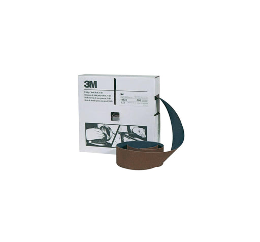 3M Utility Cloth Rolls 314D, 1 in x 50 yd, P80 Grit