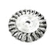 4" Twisted Wire Wheel With 3/8" Hole, 20,000 RPM