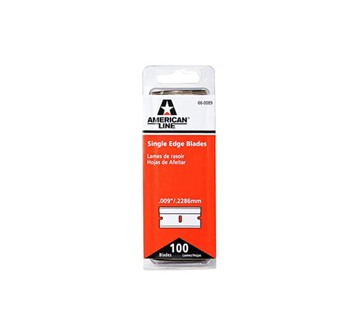 Single Edge Razor Blades .009 100 per box