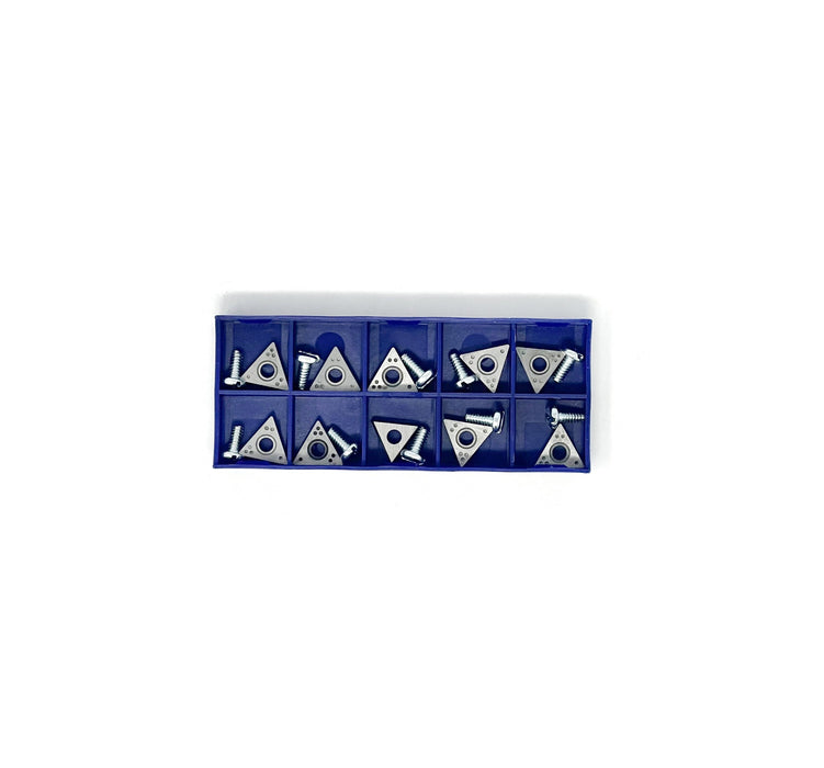 Positive Rack Insert Geometry Positive Rack Inserts/Bits for Accu-Turn Brake Lathes - 10 Pack — MT-RSR