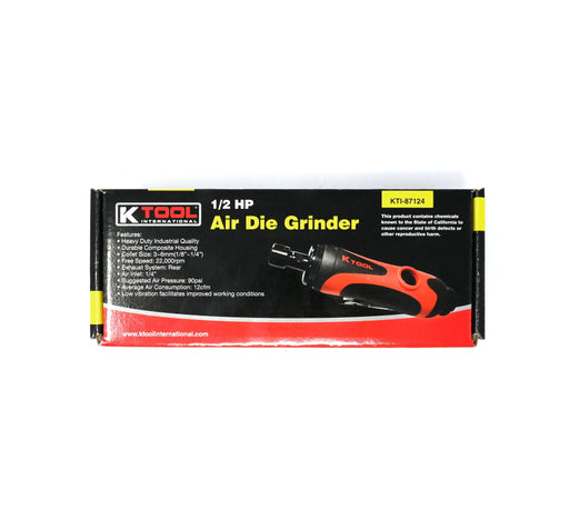 Heavy Duty 1/2 HP 1/4" Straight Die Grinder