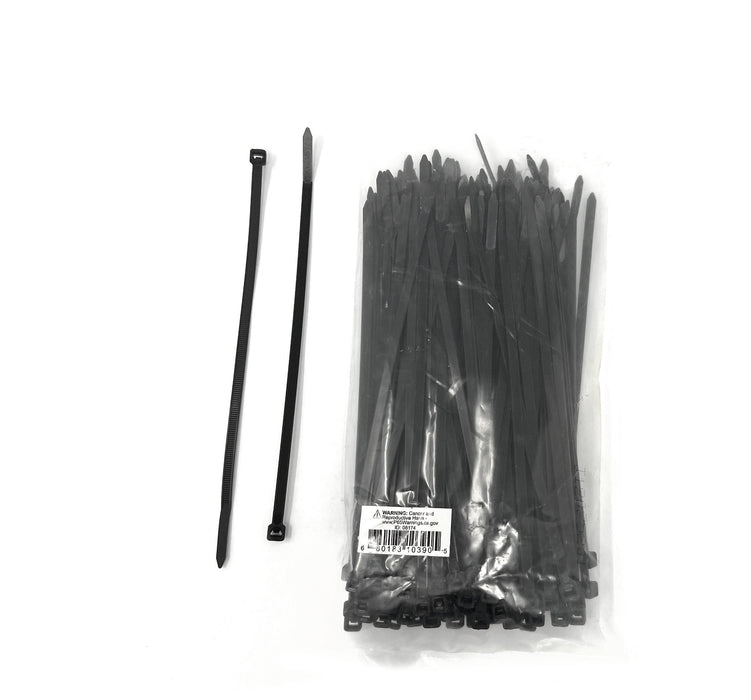 Black Cable Tie 8” 50 LB