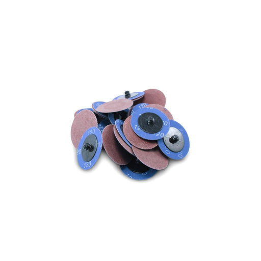 2" Aluminum Oxide Surface Conditioning Discs   Quick Change 120 Grit (Box of 25)