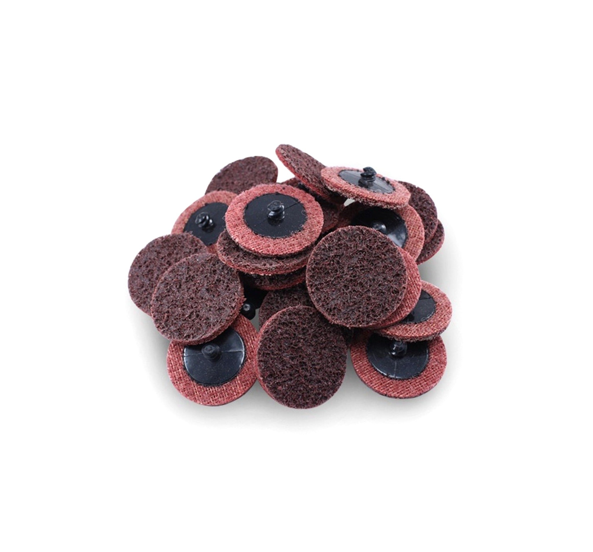 SHARK 13018 Oberflächen-Conditioning Discs, Mittlere Körnung, 5 Cm Durchmesser – Packung Mit 25 Stück