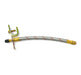 Flexible Braided Metal Rubber Valve Extension   8.25 Inches (210mm)