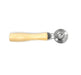 Wood Handled Stitcher, 51mm Diameter, 4mm Thickness