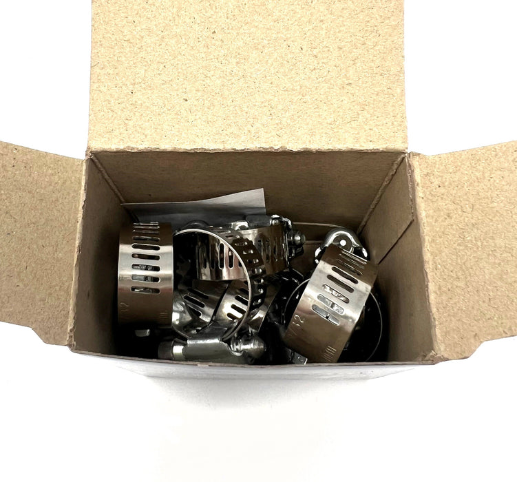 #8   1/2 TO 29/32 STANDARD HOSE CLAMP (Box of 10)