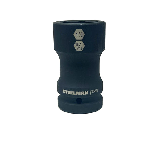1” Dr. Budd Hex and Square Impact Socket 1 1/2 in X 13/16 in.