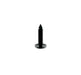 Black Universal Nylon Hood Seal Retainer Head Diameter 3/4", Stem Diameter 5/16", Stem Length 1 3/8" GM # 14074081 (Pack of 25)