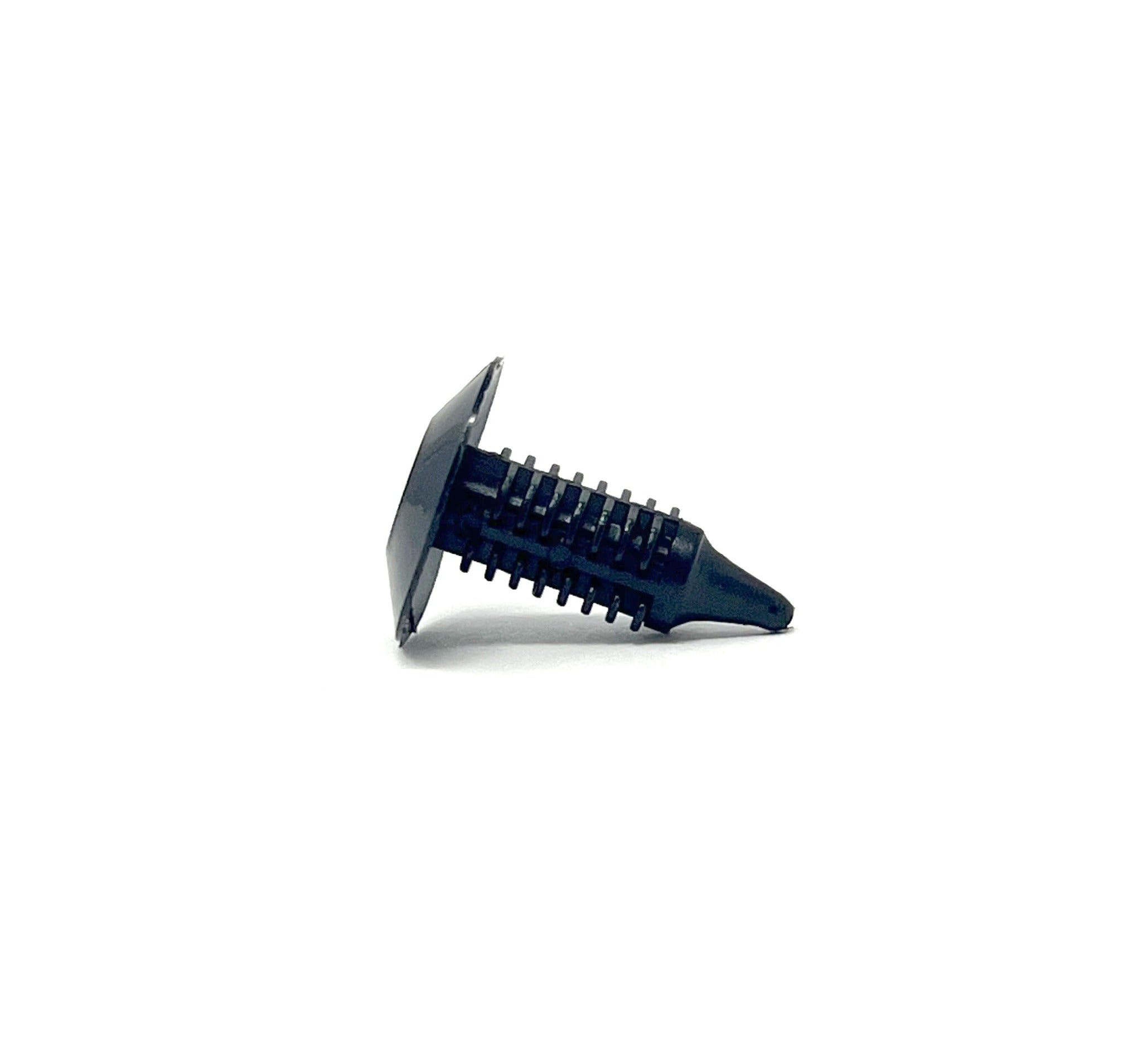Black Universal Nylon Hood Seal Retainer Head Diameter 3/4", Stem Diameter 11/32", Stem Length 7/8" GM # 21094146 (Pack of 25)