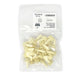 White Nylon Door Panel Ret   7mm Hole Size 24mm Stem Length (Pack of 25)
