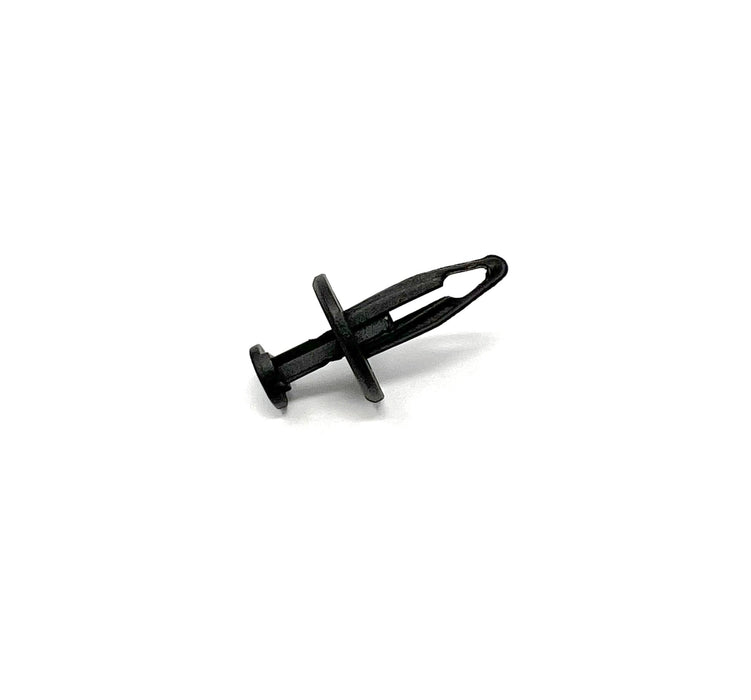 Black Nylon Push Type Retainer  Head Diameter 11/16", Stem Length 13/16",Fits Into 1/4" Hole Chrysler # 6501925 (Pack of 25)