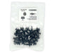 Black Nylon Radiator Screw Retainer   1/4" Hole Size 29/32" Stem (Pack of 25)