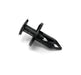 Black Nylon Push Type Retainer Head Diameter 20mm, Stem Length 20mm, Fits Into 8mm Hole (Pack of 25)