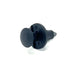 Black Nylon Push Type Retainer Head Diameter 20mm, Stem Length 20mm, Fits Into 8mm Hole (Pack of 25)