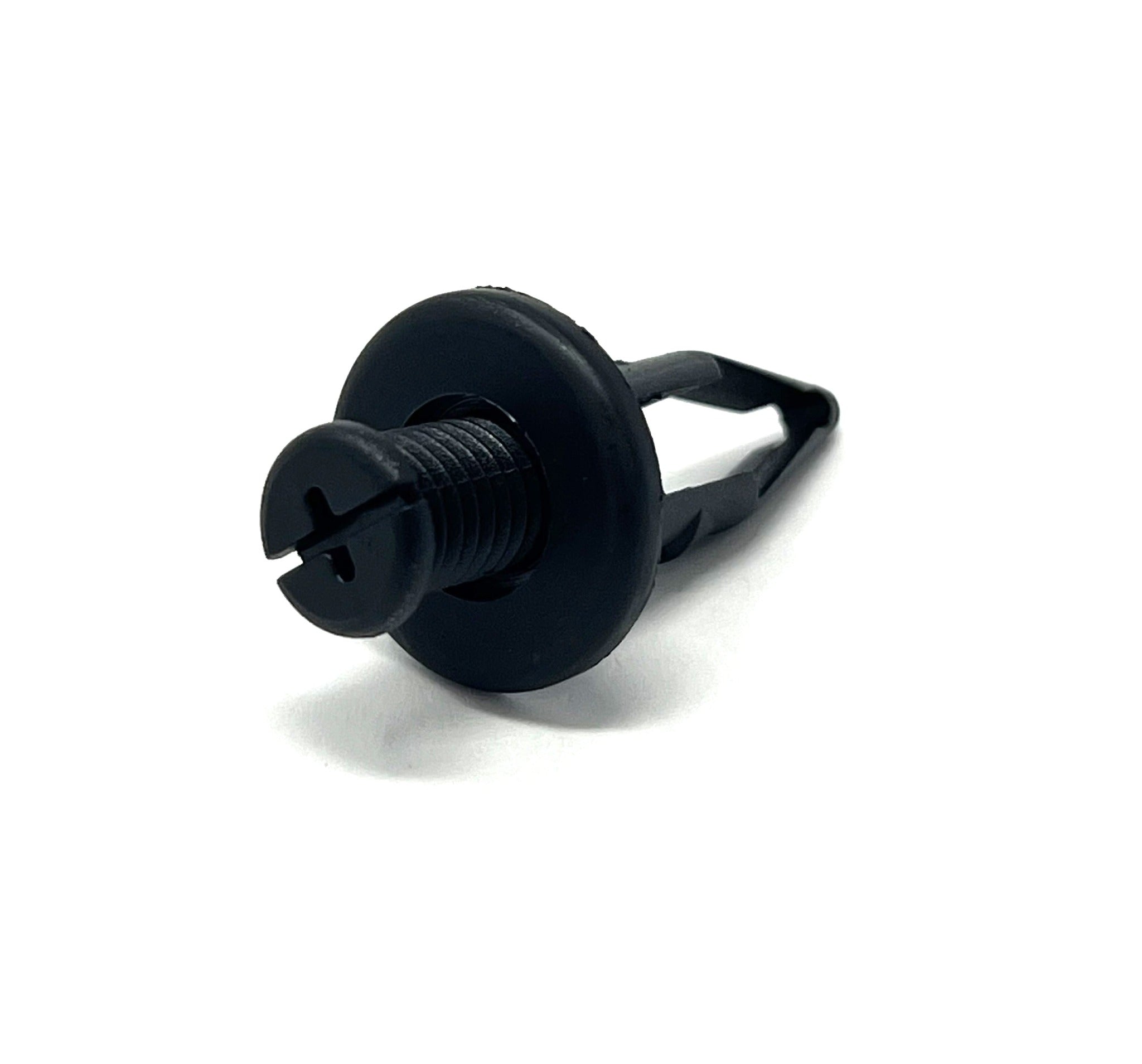 Black Nylon Bumper Fascia Retainer   10mm Hole Size 28mm Stem Length (Pack of 10)