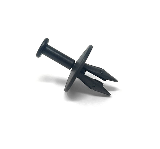 Black Universal Nylon Fascia Retainer Head Diameter 1", Stem Length 23/32",  Fits Into 3/8" Hole (Pack of 25)