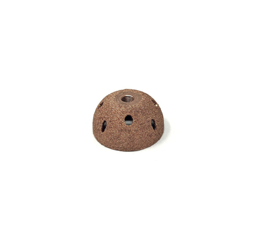 Vented Copper Contour Wheel 2” X 1” AH, 80 Grit