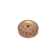 Copper Contour Wheel 36 Grit 4” X 1.5” AH ½”