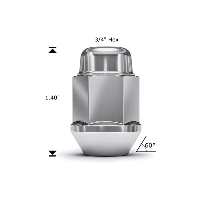 20x Set OPEN END LUG NUTS BULGE ACORN 1/2X20 WHEEL NUT BLACK FINISH For Ford 20x Set OPEN END LUG NUTS BULGE ACORN 1/2X20 WHEEL NUT BLACK FINISH For Ford