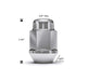 Bulge Acorn Lug Nut Chrome 1/2" 20