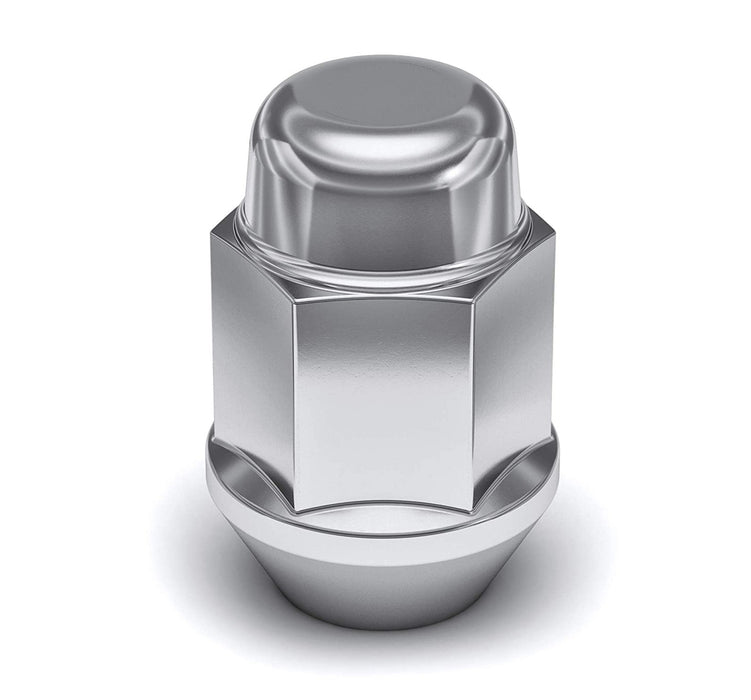 Bulge Acorn Lug Nut Chrome 1/2" 20