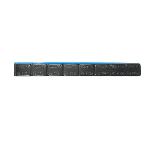 1/2 oz Black Steel Adhesive Wheel Weight Low Profile