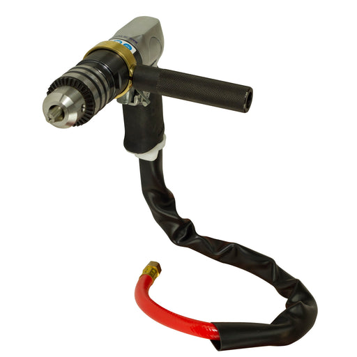 Xtra Seal 1/2" Reversible Air Drill, 800 rpm & Exhaust Hose Kit