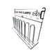 Rack for standard clamp sizes 4 36, mini sizes 4 & 6